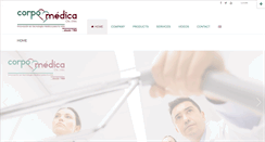Desktop Screenshot of corpo-medica.com